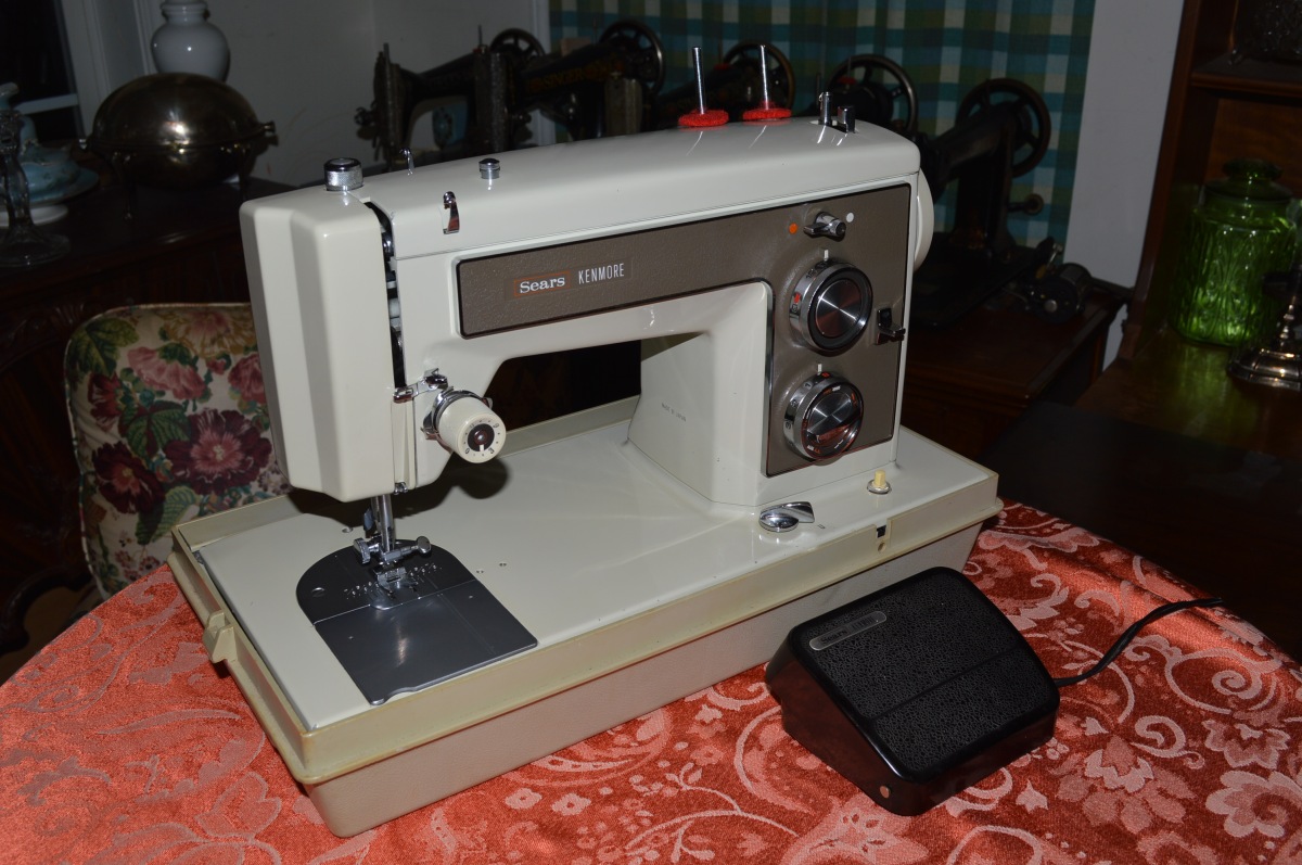Restoration of a 1970/71 (or is it a 1977) Vintage Kenmore Model 158.15160 Sewing  Machine – Professionally Restored Vintage Fine Quality Sewing Machines